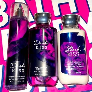 Bbw dark kiss set